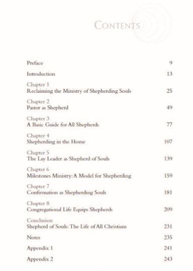 SOS Table of Contents pic